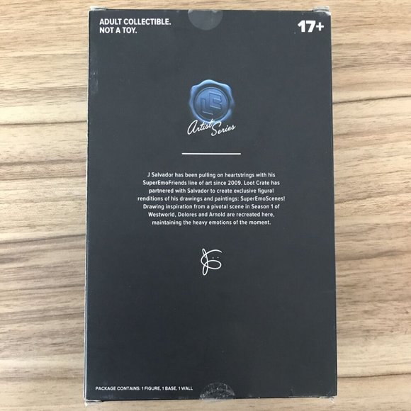 Westworld Dolores And Arnold Figure Set Lootcrate Exclusive Super Emo Friends - Picture 3 of 4